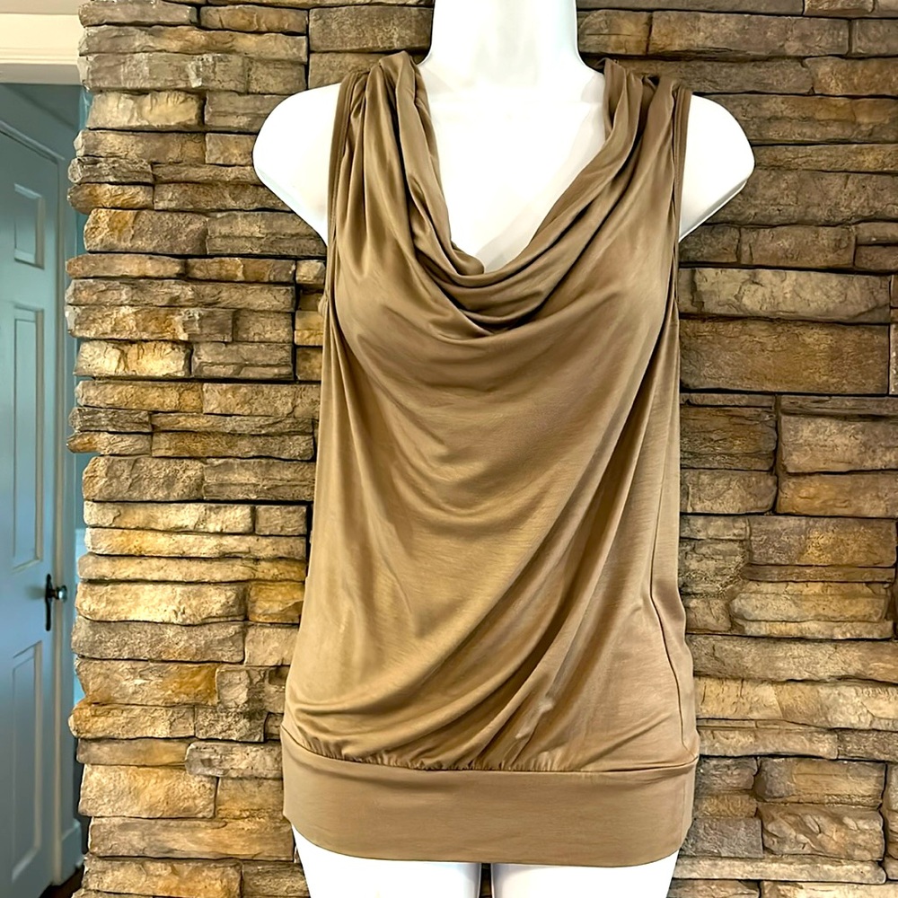Trina Turk Grace Jones Hooded Sleeveless Top Size P NWT